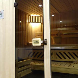 sauna gotowa front